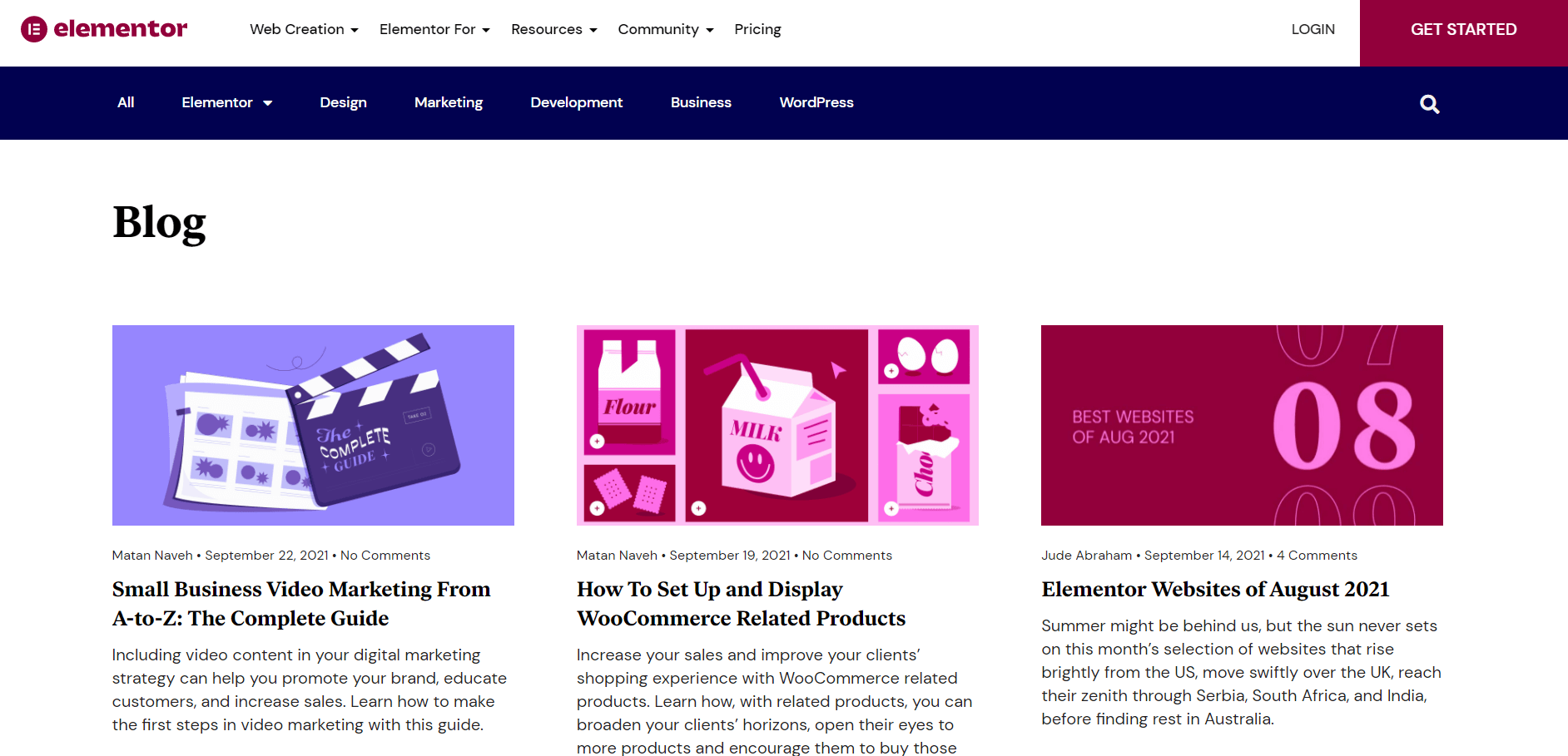 elementor best wordpress blogs